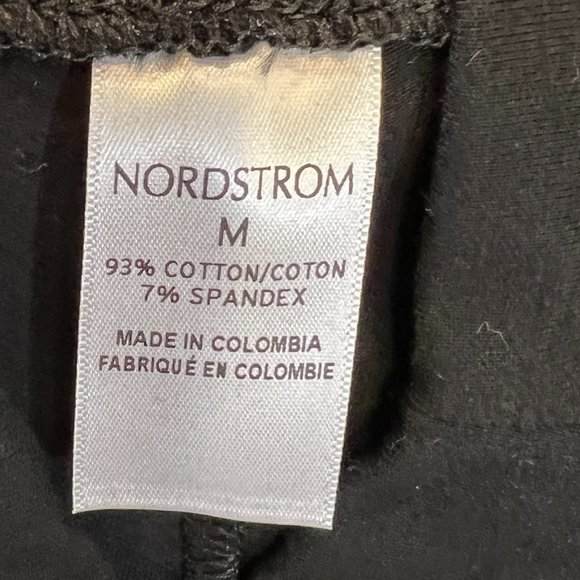 NWOT NORDSTROM Go-To High Waist Leggings in Black (M) - Picture 6 of 13